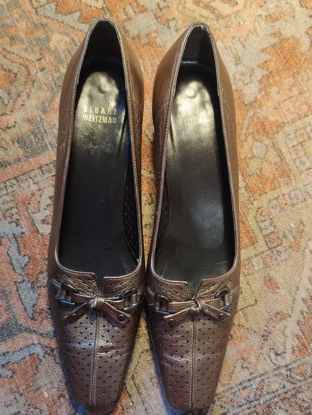 Stuart Weitzman worn heel